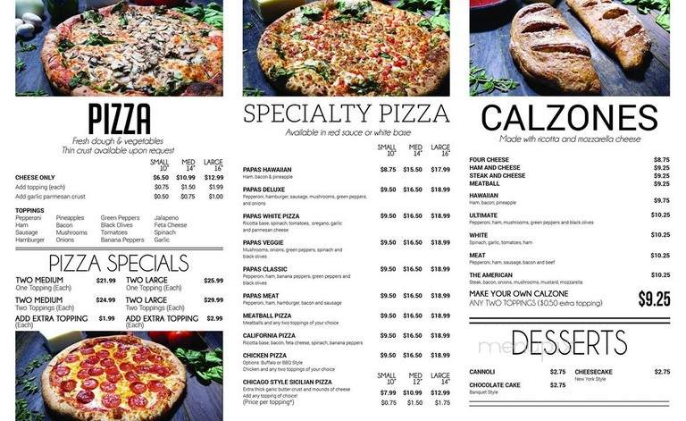Papa's Pizza & Subs - Detroit, MI