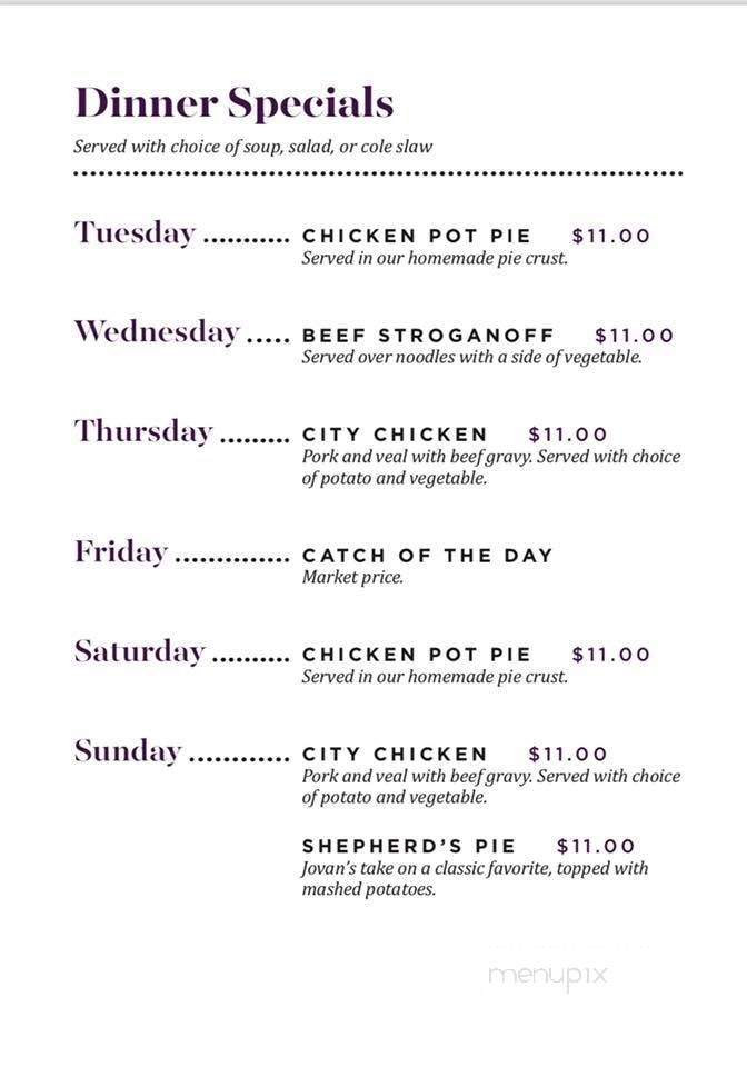 Ventimiglia Italian Foods - Sterling Heights, MI menu_pic