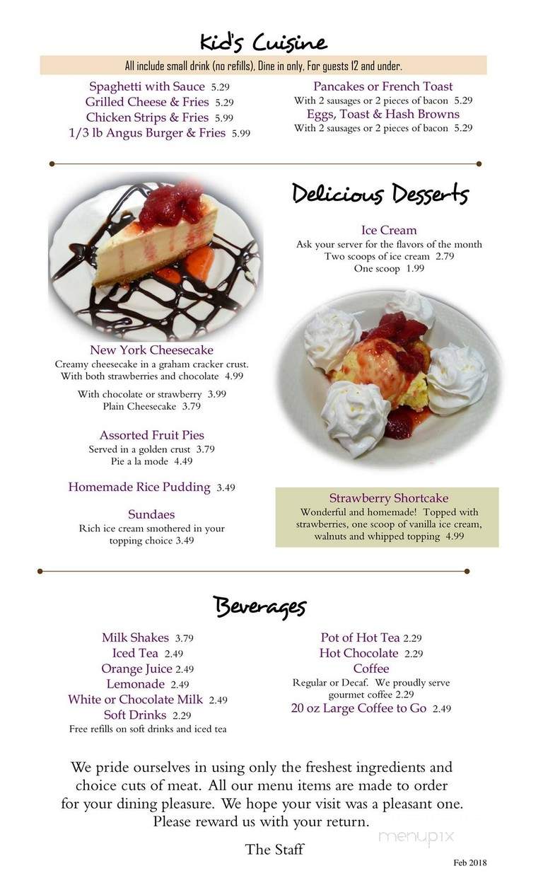 Savory Grill - Utica, MI menu_pic