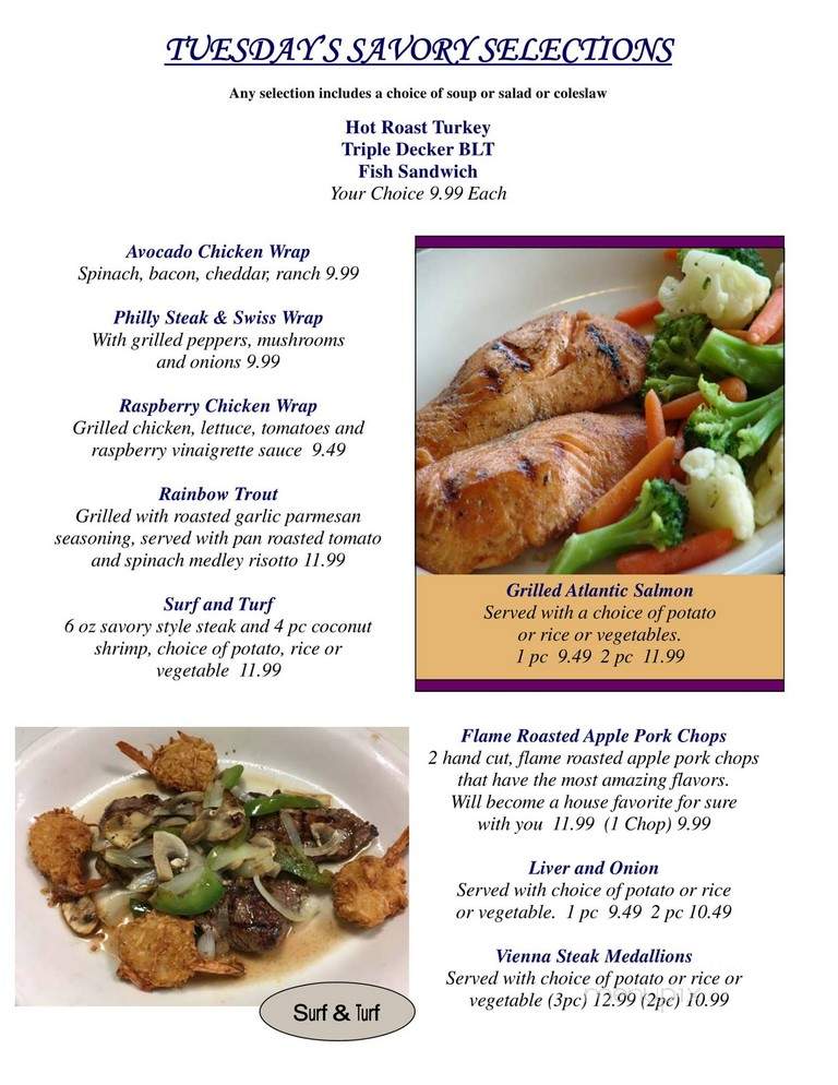 Savory Grill - Utica, MI menu_pic