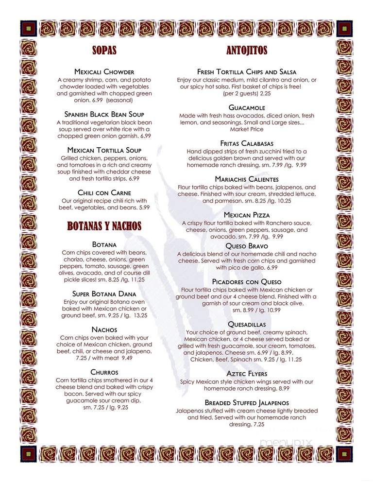 El Nibble Nook - West Bloomfield, MI menu_pic