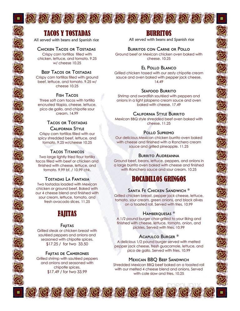 El Nibble Nook - West Bloomfield, MI menu_pic