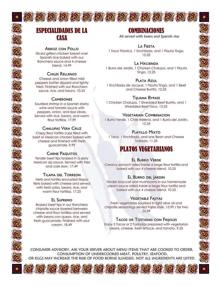 El Nibble Nook - West Bloomfield, MI menu_pic
