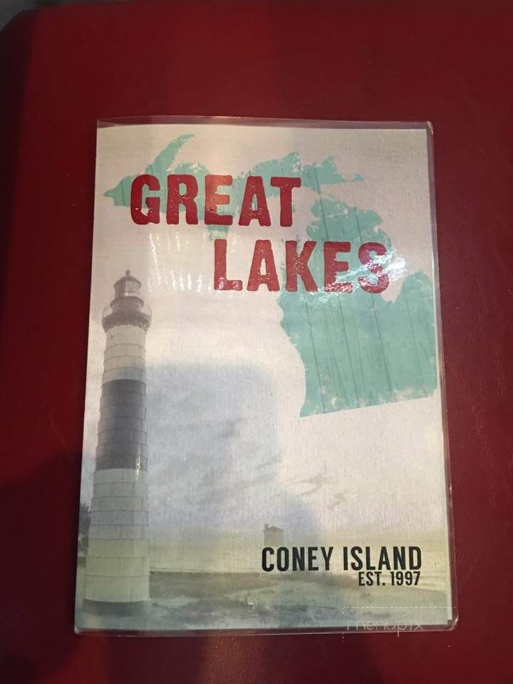 Great Lakes Coney Island - Farmington Hills, MI menu_pic