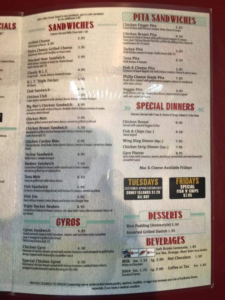 Great Lakes Coney Island - Farmington Hills, MI menu_pic