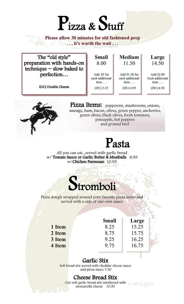 White Horse Tavern - Flint, MI menu_pic