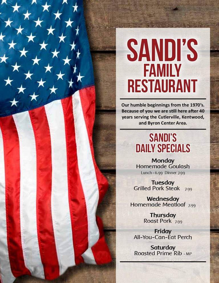 Sandi's Family Restaurant - Grand Rapids, MI