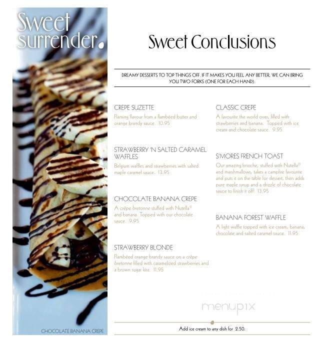 Eggspectations Dejeuner & Cafe - Montreal, QC menu_pic