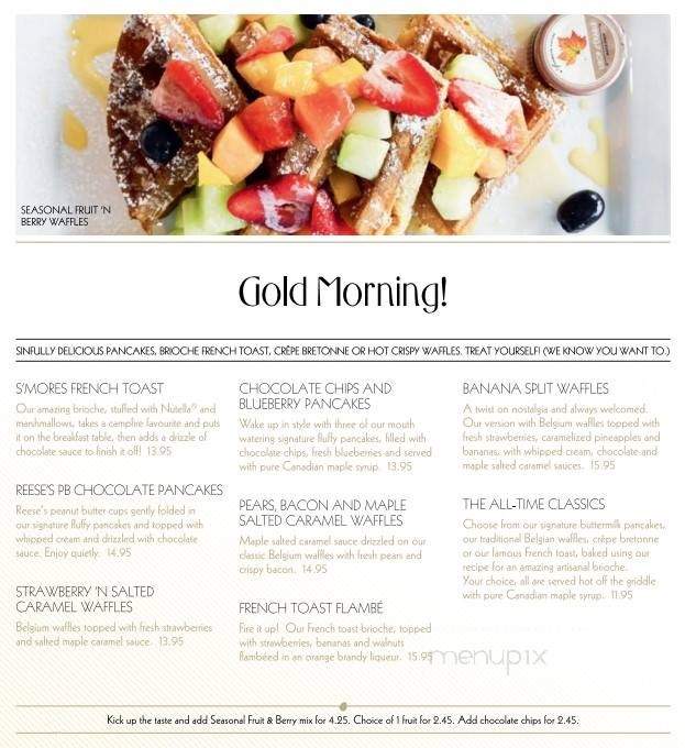 Eggspectations Dejeuner & Cafe - Montreal, QC menu_pic