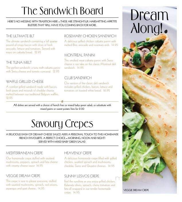 Eggspectations Dejeuner & Cafe - Montreal, QC menu_pic