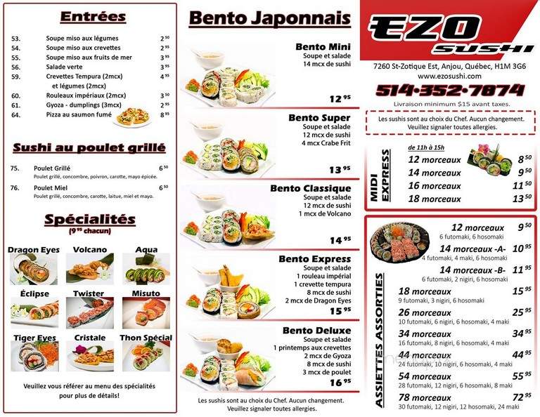 Ezo Sushi - Montreal, QC
