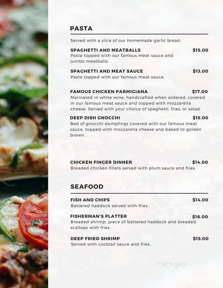 Jim's Greek-Italian Eatery - Belleville, ON menu_pic