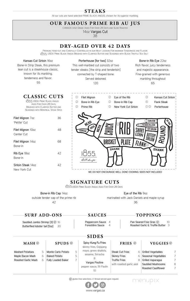 Kobe Japanese Steakhouse & Seafood - Montreal, QC menu_pic