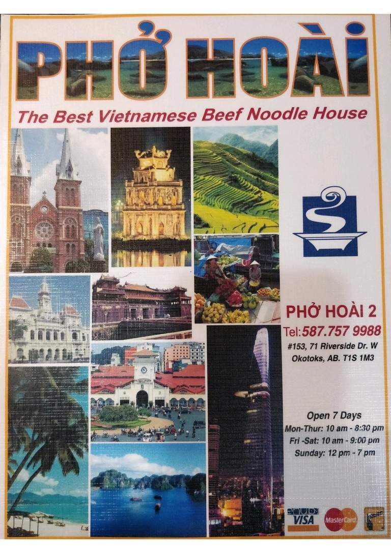 Pho Que Huong Vietnemese Restaurant - Calgary, AB menu_pic