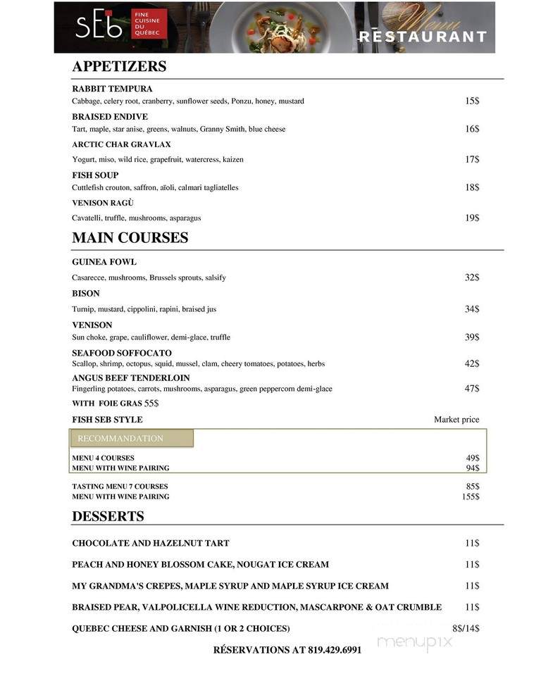 Restaurant Coco Pazzo - Saint-Jovite, QC