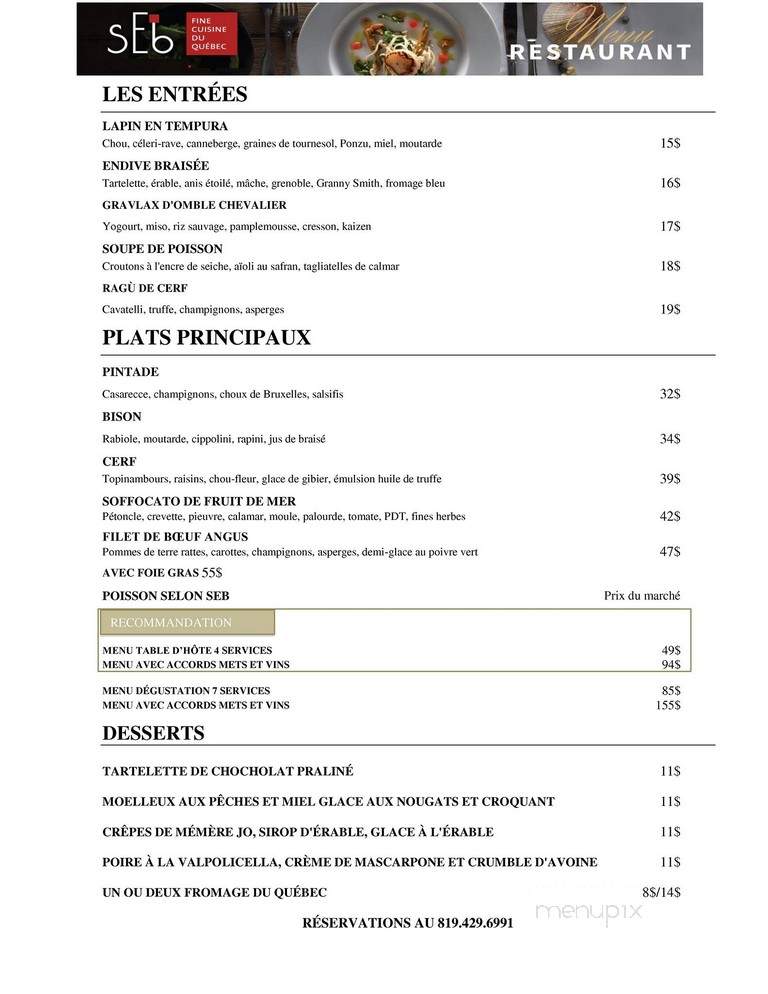 Restaurant Coco Pazzo - Saint-Jovite, QC