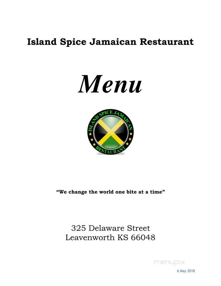 Island Spice - Toronto, ON menu_pic