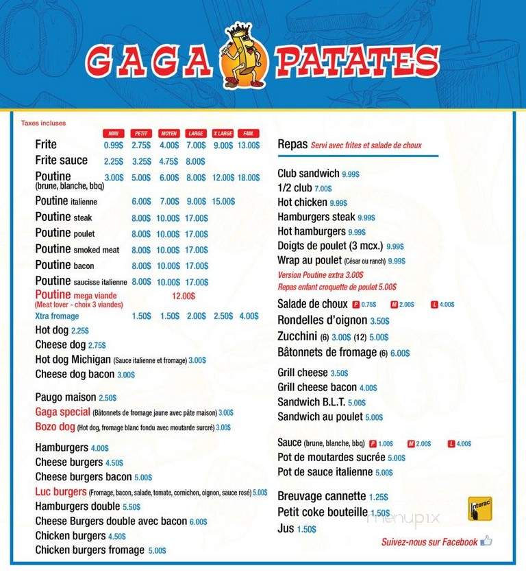 Ga-Ga Patates - Gatineau, QC