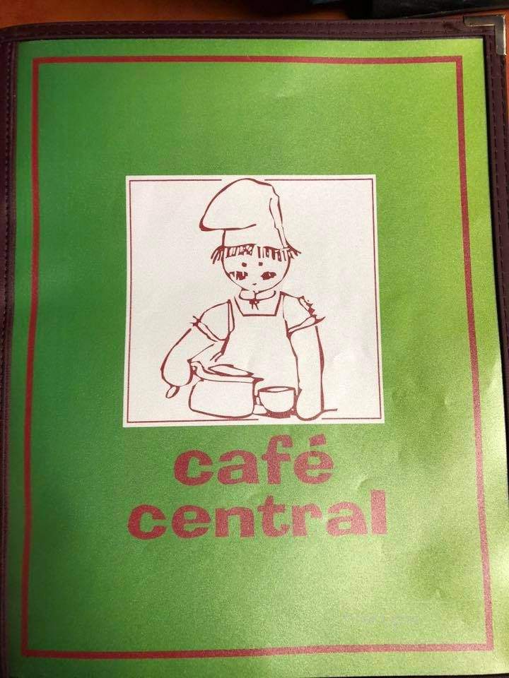 Cafe Central - Coaticook, QC menu_pic