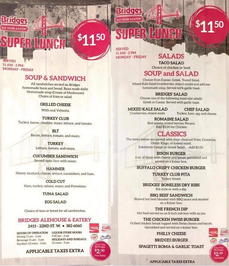 Bridges Ale House & Eatery - Saskatoon, SK