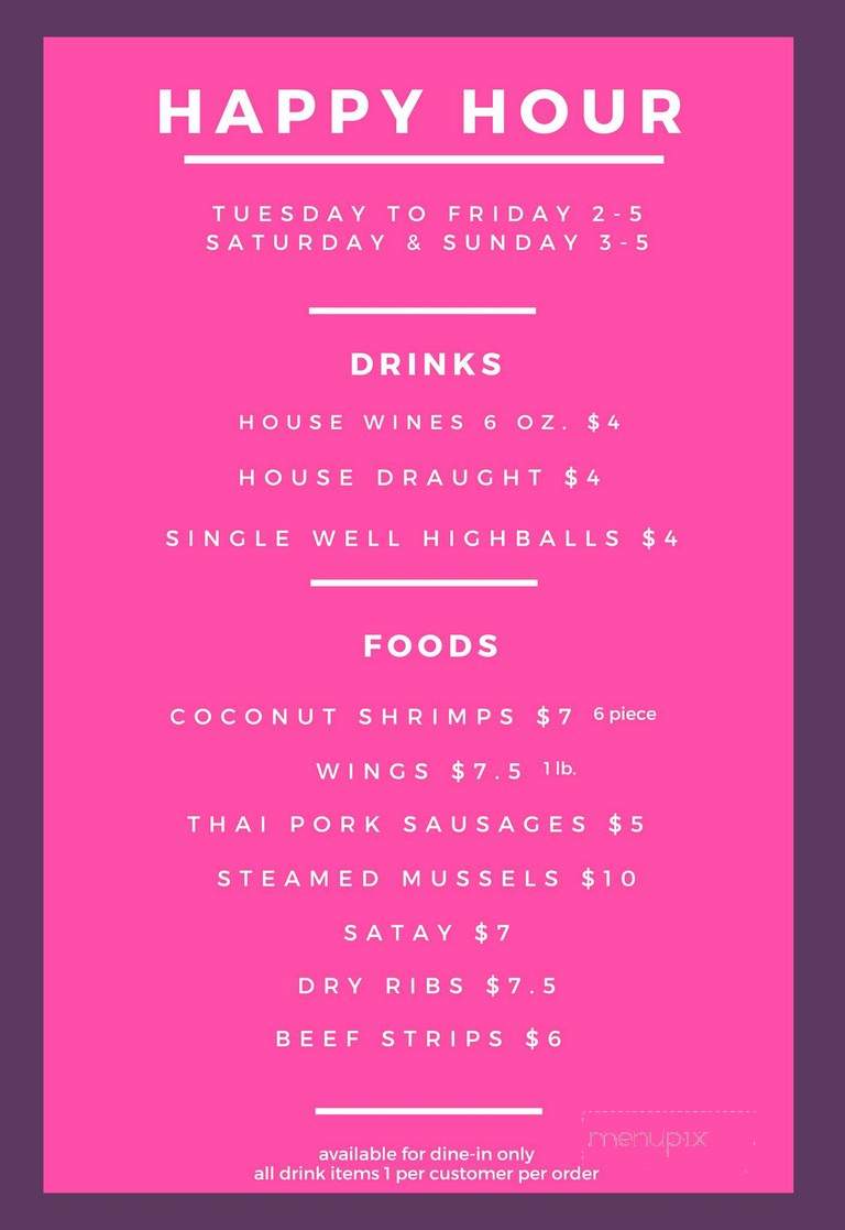 Sushi Q - Central Okanagan H, BC menu_pic