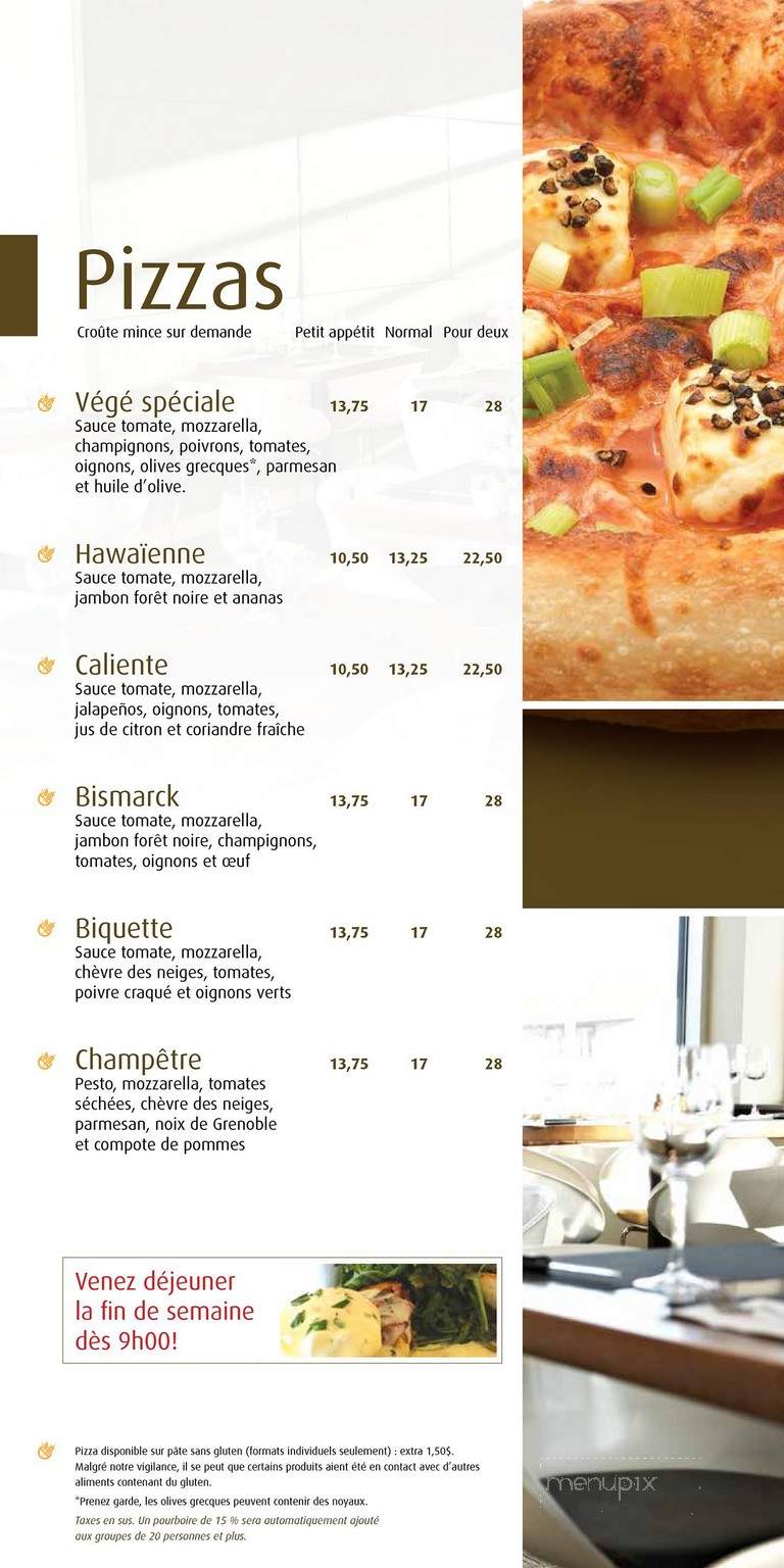 Chic Alors - Quebec, QC menu_pic