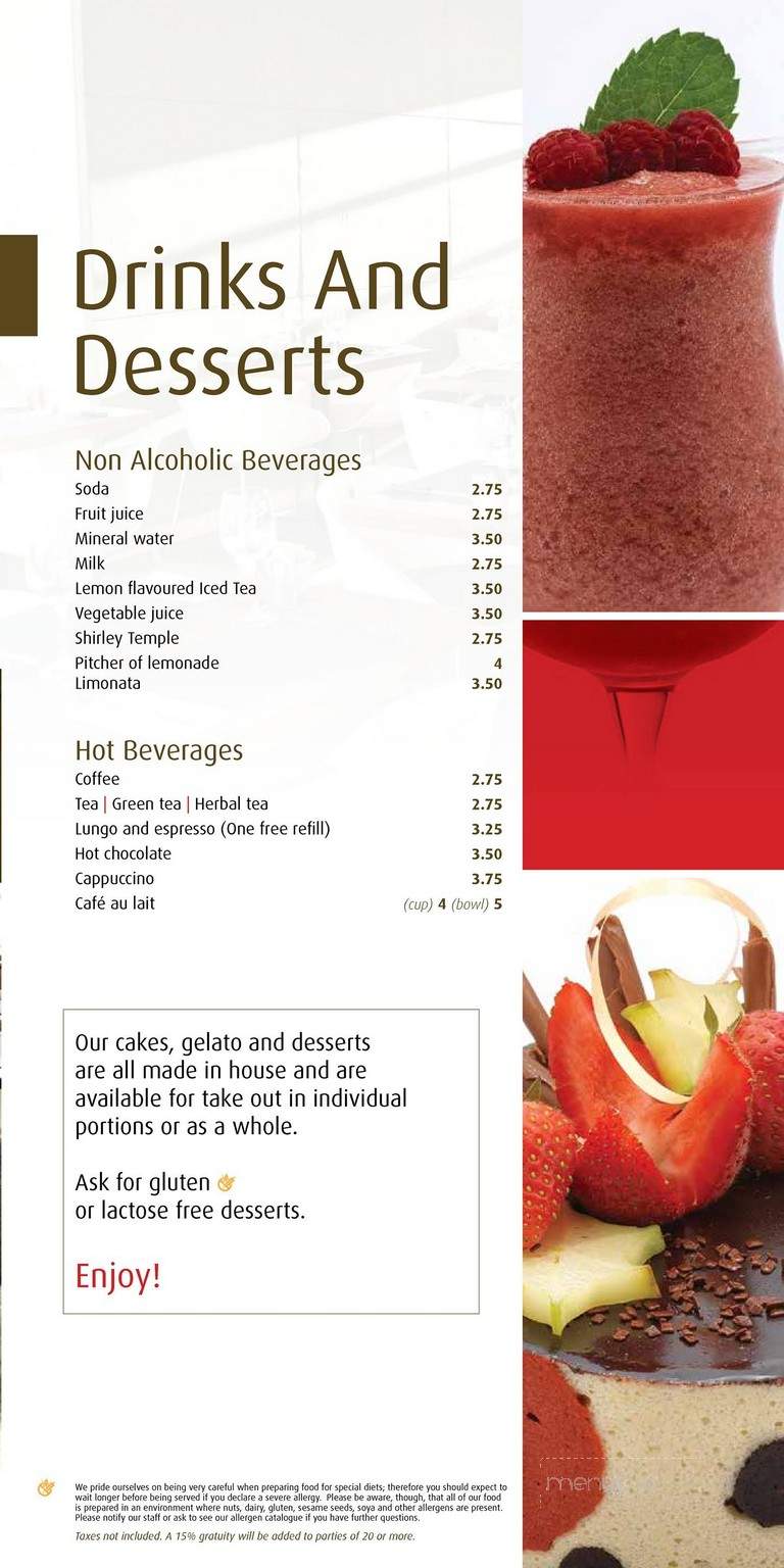 Chic Alors - Quebec, QC menu_pic