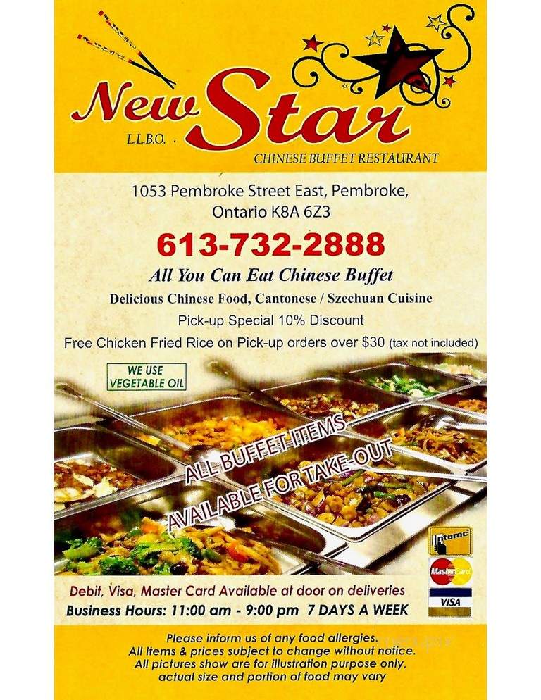 New Asian Cuisine - Pembroke, ON