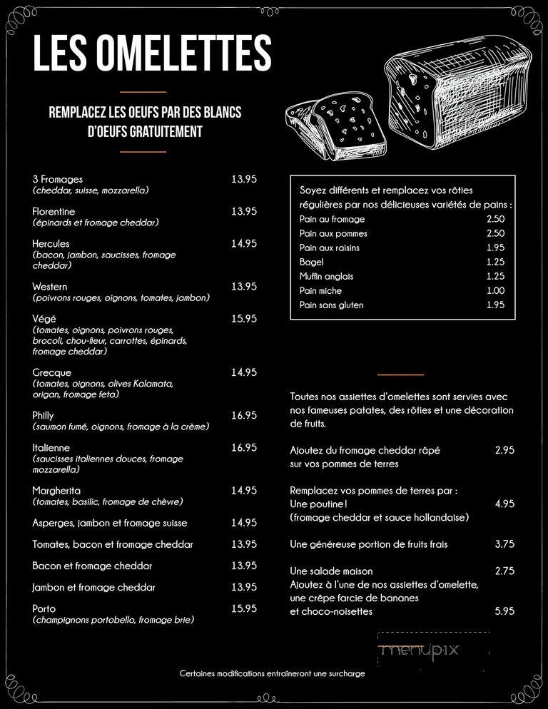 Dejeuners Ink - Dollard-Des-Ormeaux, QC menu_pic