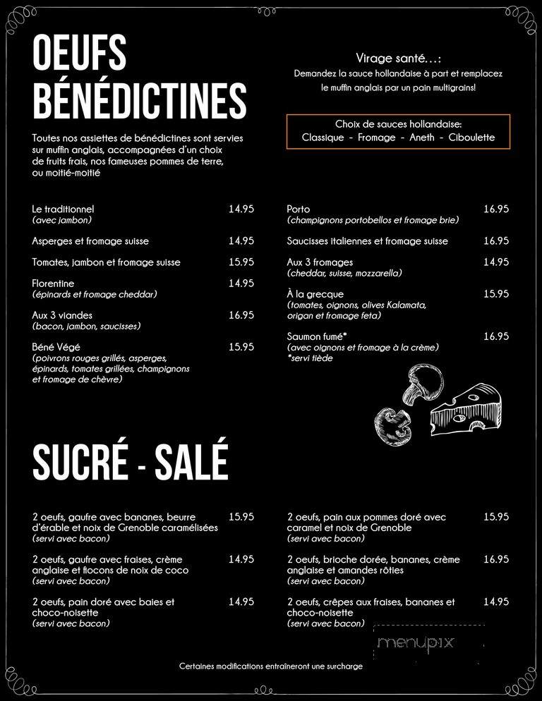Dejeuners Ink - Dollard-Des-Ormeaux, QC menu_pic