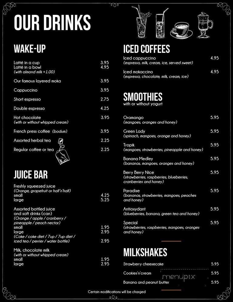 Dejeuners Ink - Dollard-Des-Ormeaux, QC menu_pic