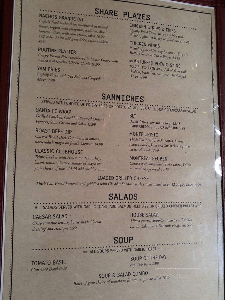 Slocan Family Restaurant - Vancouver, BC menu_pic