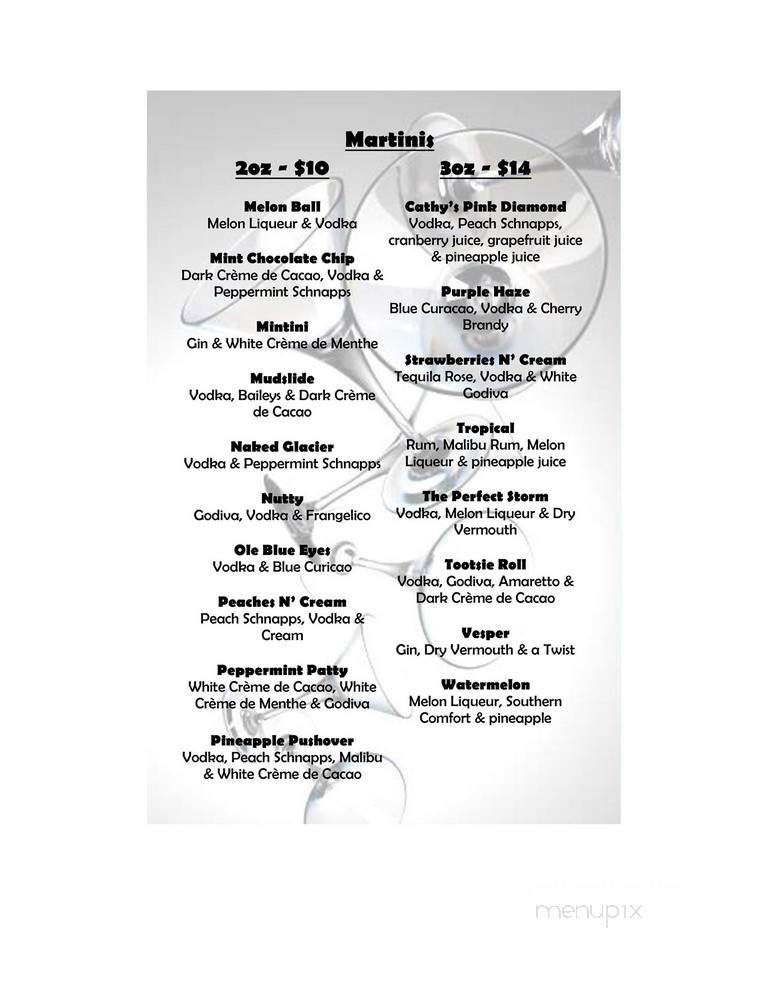 The Grape & Olive - Orillia, ON menu_pic