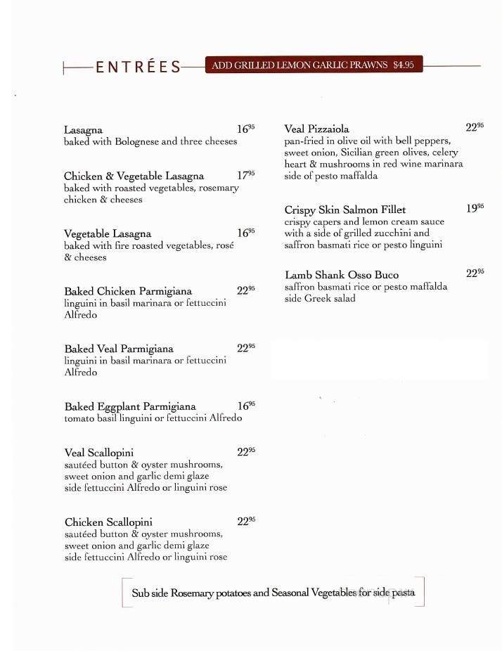 Pasta Polo - Langley Twp, BC menu_pic