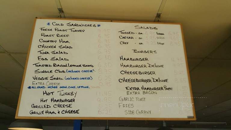 Beans Restaurant - Leduc, AB menu_pic