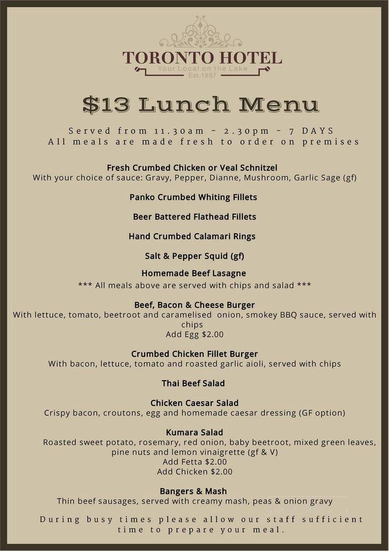 Cutlets - Toronto, ON menu_pic