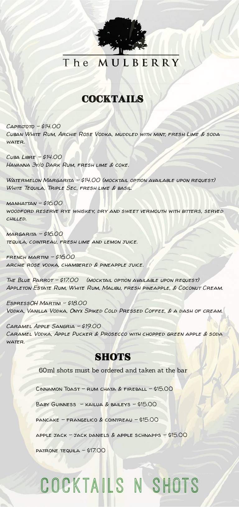 Cutlets - Toronto, ON menu_pic
