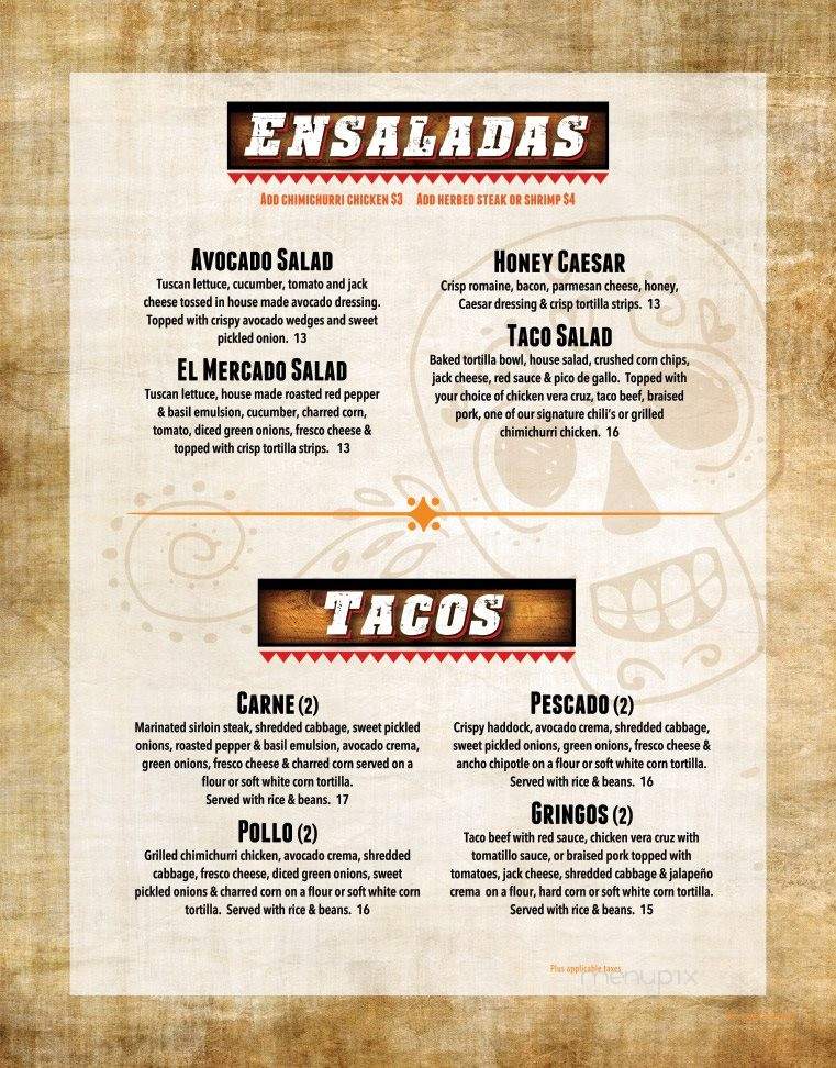 Mexicali Rosa's - Ottawa, ON menu_pic