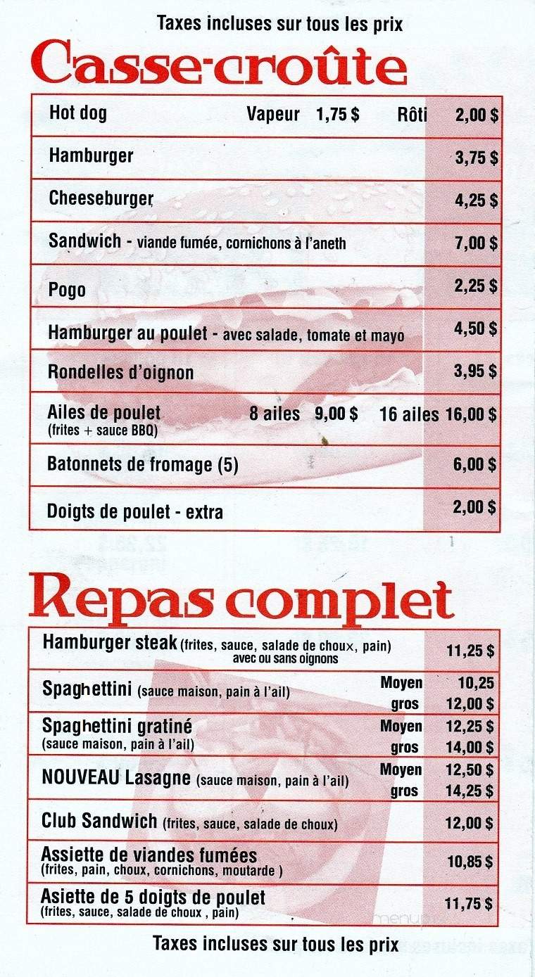 Valentine Restaurant - Saint-Jean-Sur-Richelieu, QC