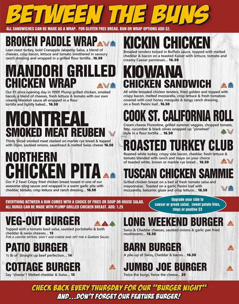 Amici Sports Bar & Cafe - Toronto, ON menu_pic