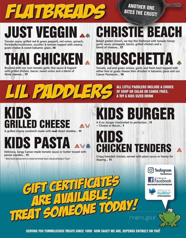 Amici Sports Bar & Cafe - Toronto, ON menu_pic