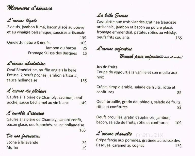 Restaurant La Belle Excuse - Trois-Pistoles, QC