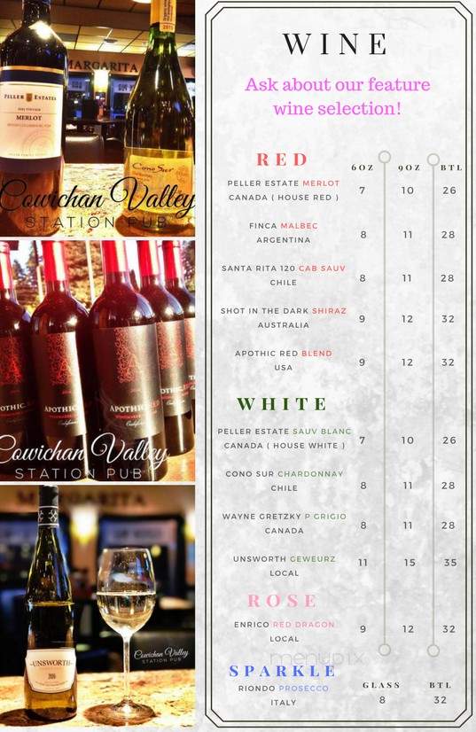 C V Station Neighbourhood Pub - Duncan, BC menu_pic