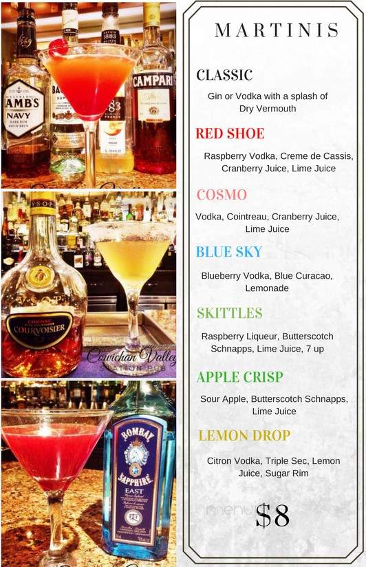 C V Station Neighbourhood Pub - Duncan, BC menu_pic