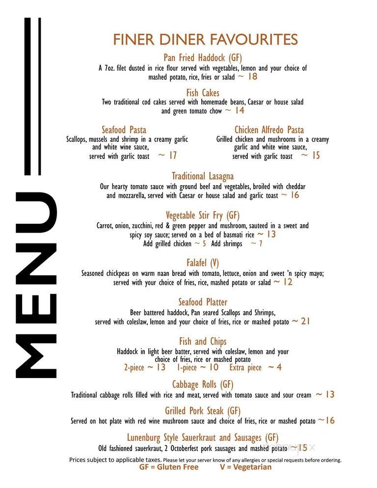 The Finer Diner - Halifax, NS