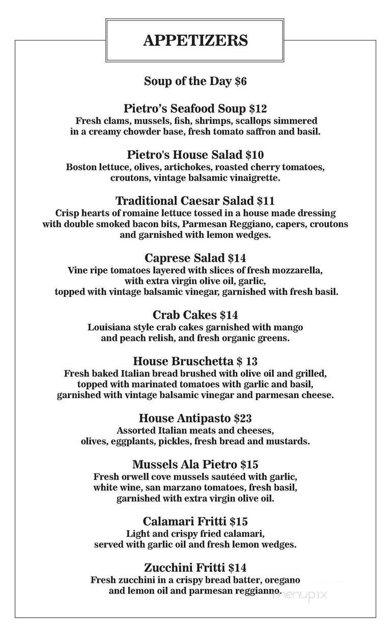 The New Rideau Restaurant - Kemptville, ON menu_pic