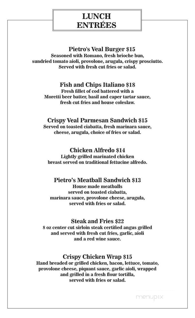The New Rideau Restaurant - Kemptville, ON menu_pic