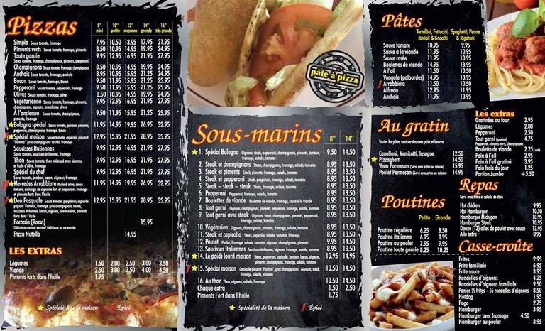 Da Bologna Restaurant Pizzeria - Montreal, QC menu_pic
