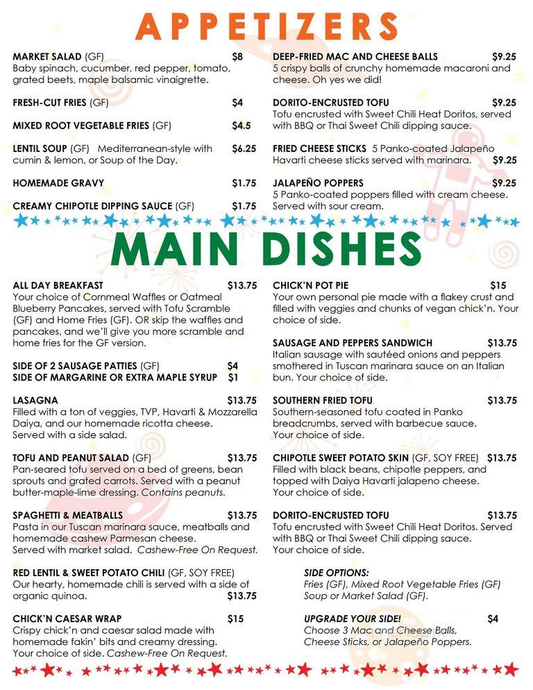 Treats - Toronto, ON menu_pic