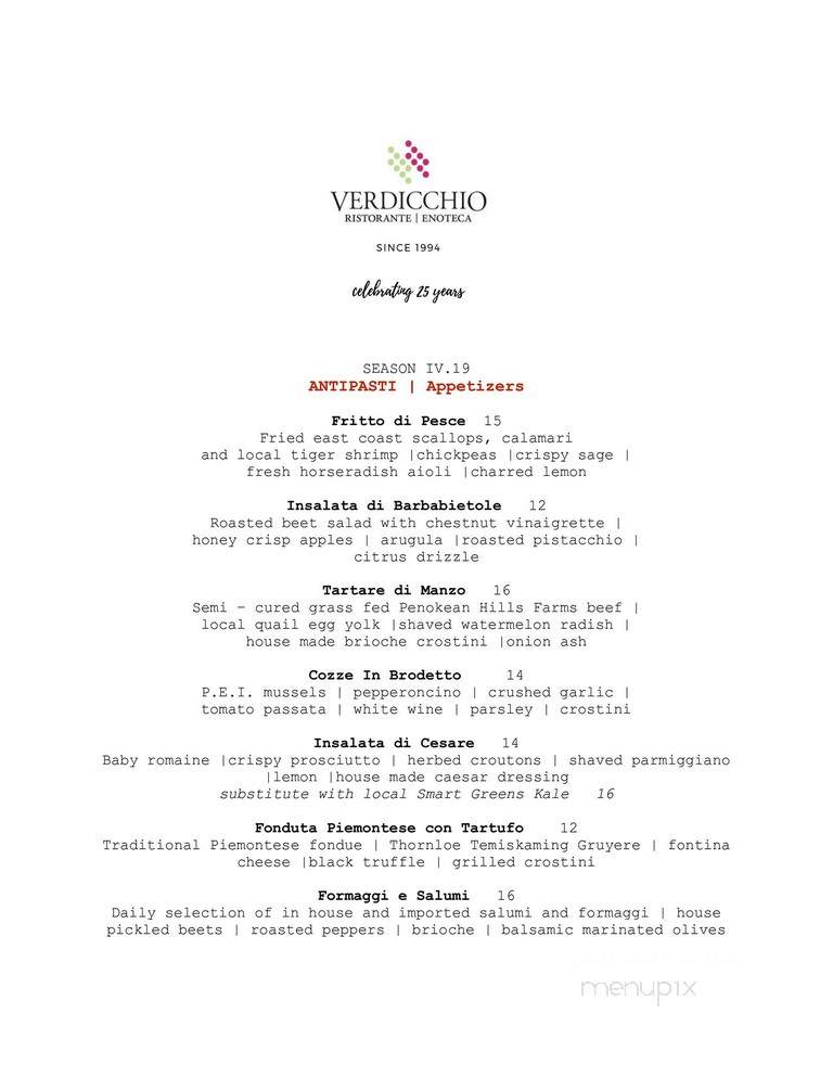 Ristorante Verdicchio - Greater Sudbury, ON